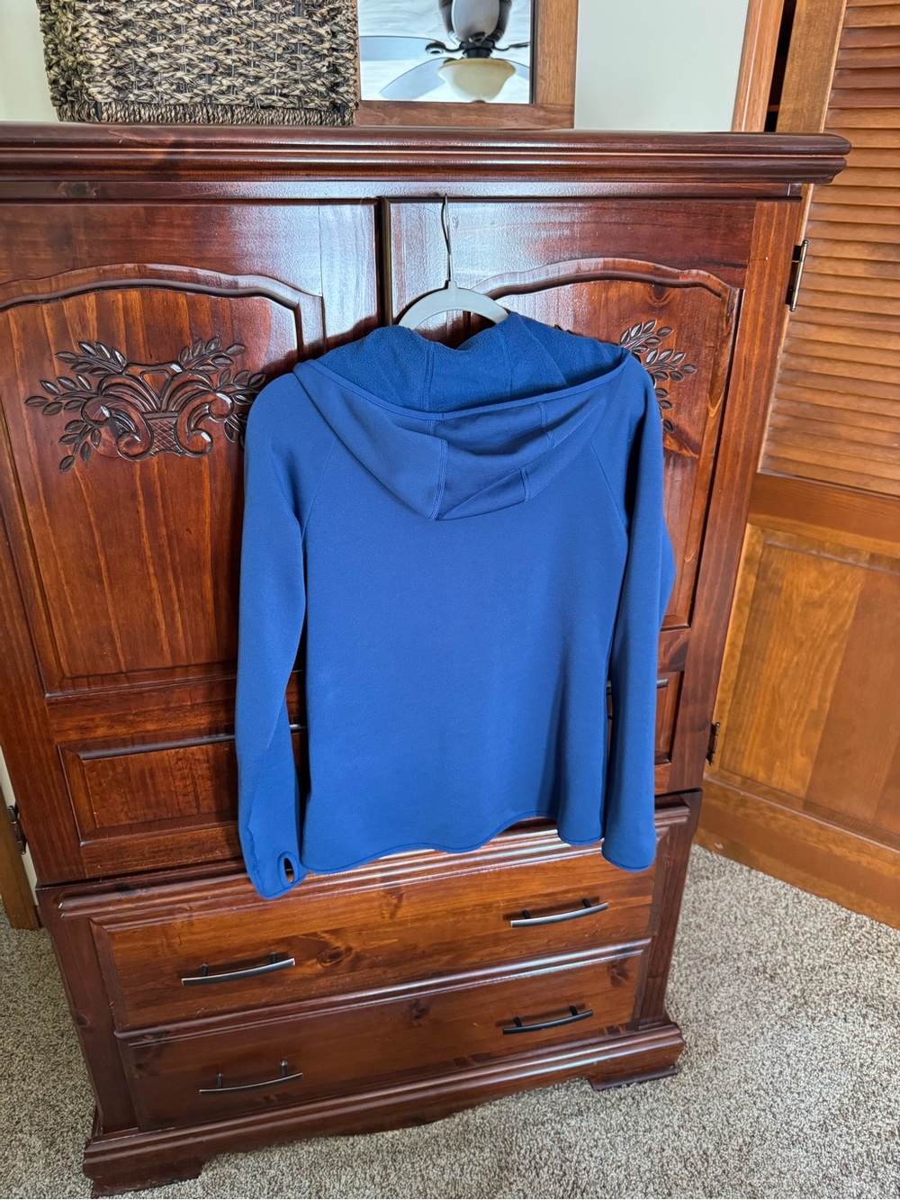 REI hyperaxis Women's Hooded Full-Zip PowerStretchPro 2.0 fleece jacket POLARTEC - Picture 3 of 7